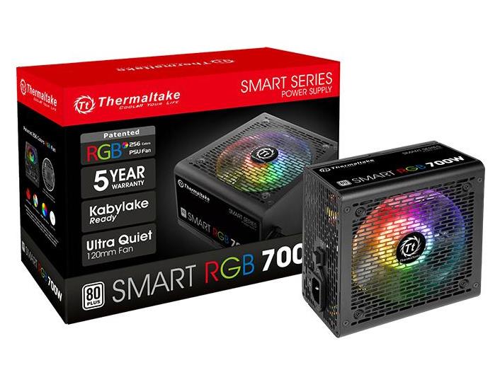  Power Supply: Smart RGB 700W 80+, 6*SATA 3*MOLEX 2*PCI-E (6+2) ATX PSU  